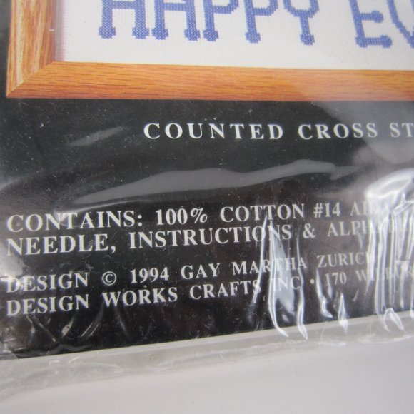 1994 Design Works #9380 Happy Everything All Holidays Counted Cross Stitch - NEW - Picture 4 of 8